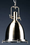 Pendel, messing look, industrielt design.