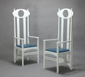 Charles Rennie Mackintosh 1868-1928. 2 stk. Argyle Carver Armchair 2