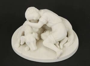 Skulptur, parian, Gustavsberg, 1900-talets första hälft