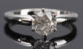 Diamant solitairering, ca. 1.00 ct