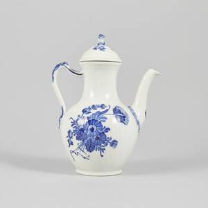 Kaffekanna, Blå Blomst