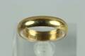 RING, slät, guld, 18 k, ca 5,3 g