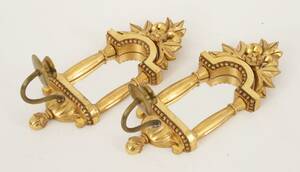 Spegellampetter ett par, omkring 1900-talets mitt