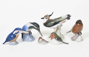 Figuriner, Bing  Gröndahl samt Royal Copenhagen