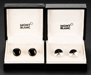 Mont Blanc. 2 sæt manchetknapper 2