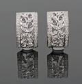 9K Diamond Earrings approx. 0.55ct 2