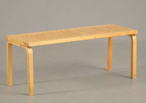 Alvar Alto, 1898-1976 Bænk i birk