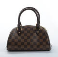 Louis Vuitton.Damier håndtaske, model Ribera mini 