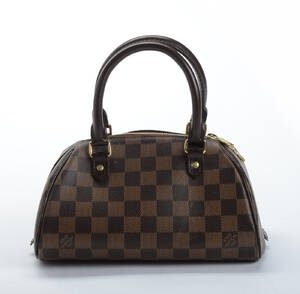 Louis Vuitton.Damier håndtaske, model Ribera mini 