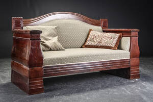 Sofa af mahogni, 1900-tallet Denne vare er sat til omsalg under nyt varenummer 4710934
