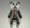 Diamant Pandabär Anhänger ca. 1.90 ct.