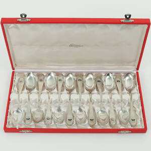 KAFFESKEDAR silver, 12 st