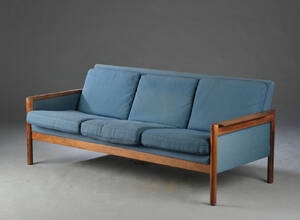  Fritstående tre-pers sofa, 1960erne,