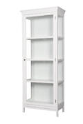 Vitrine, hvidt antikbemalet Denne vare er sat til omsalg under nyt varenummer 4985068