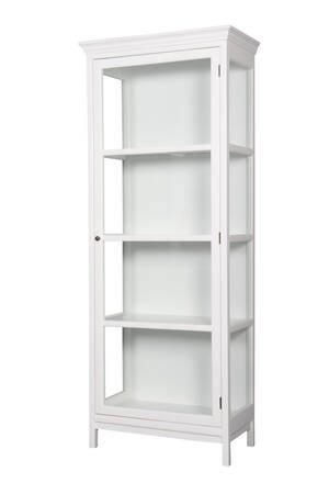 Vitrine, hvidt antikbemalet Denne vare er sat til omsalg under nyt varenummer 4985068