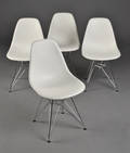 Charles Eames 1907- 1978. Fire stole, model DSR 4