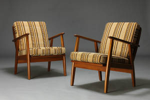 Dansk møbelproducent. Par hvilestole 2