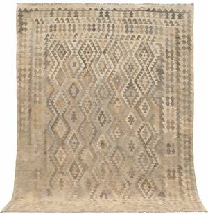 Matta, naturfärgad Kelim, 337 x 266