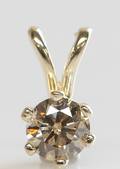 Brillantvedhæng, ca. 0.52 ct.