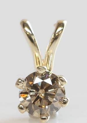 Brillantvedhæng, ca. 0.52 ct.