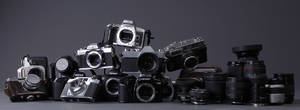 Samling kamera, 22 kamera 15 linser. 37