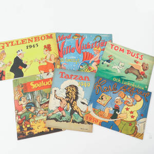 ÄLDRE ALBUM, bla Tarzan 1949