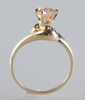 Solitairering Ca. 0.71 ct.