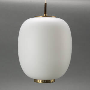 Bent Karlby. Kina pendel, opalglas og messing