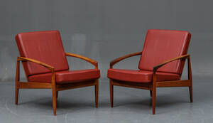 Kai Kristiansen, par lænestole, palisander 2