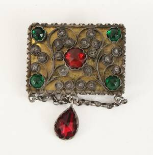 Brosch i silver, 1915