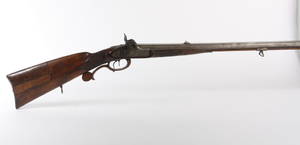 Weber in Munchen. Bockbüchflinte. Ca 1850.