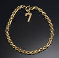 Armbånd af 14 kt. Guld med charm