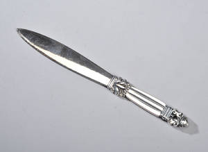 Johan Rohde for Georg Jensen, Konge brevkniv af sterling sølv