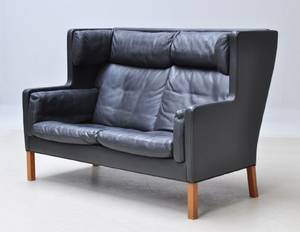 Børge Mogensen 1914-1972. To-pers. kupé sofa model 2192