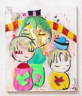 Bjarni Wilhelm Mohr f. 1972, Mor og børn 50 x 60 cm