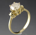 Solitaire ring ca. 1.16 ct.