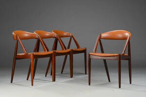 Kai Kristiansen. Fire stole af palisander. 4 