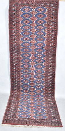 MATTA, handknuten, Pakistan, 311x94 cm.