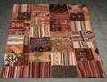 Persisk Patchwork Kelim 232x173 cm.