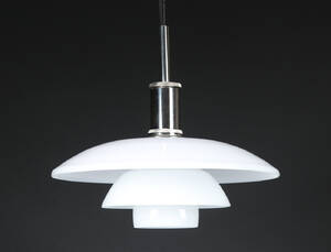 Poul Henningsen. PH 4½  4 pendel, glas