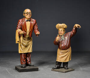 Restaurant-figurer  skilteholdere 2