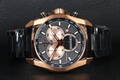 Bisset Of Switzerland. GoldBlack. Swiss made Herre Chronograph. Denne vare er sat til omsalg under nyt varenummer 4332912
