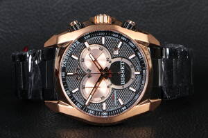 Bisset Of Switzerland. GoldBlack. Swiss made Herre Chronograph. Denne vare er sat til omsalg under nyt varenummer 4332912