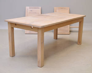 Spisebord med tillægsplader 3