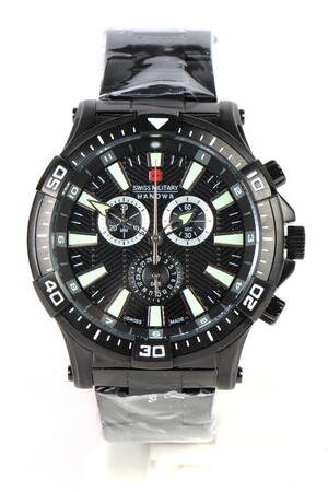 Swiss Military Hanowa. Herrearmbåndsur. Swiss made chronograph.