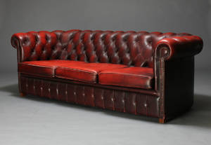 Tre-pers. chesterfield sofa