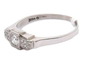 Ring 18K vitguld