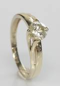 Solitairering, ca. 0.70 ct.