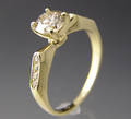 Brillant ring ca 0.83 ct.