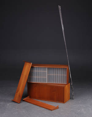 FM reolsystem, teaktræ